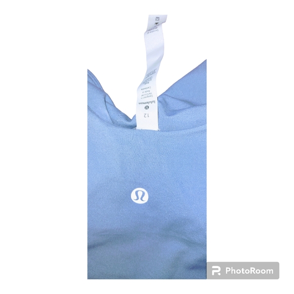 Lululemon Align Cropped Tank Top Pastel Blue - Picture 4 of 5